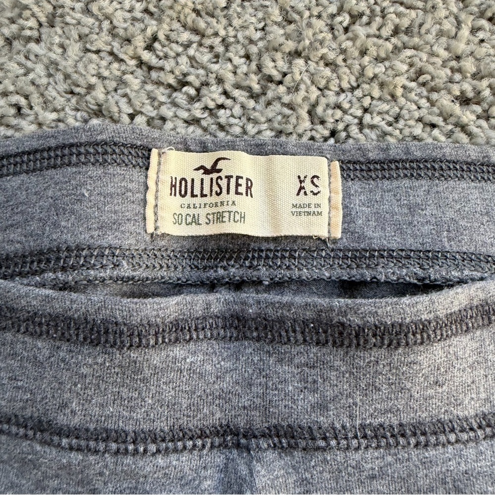 Hollister Gray Cotton Leggings Size Extra Small - Picture 5 of 6